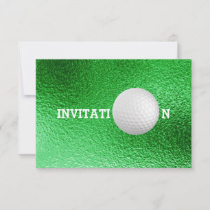 Golf Ball Custom 12,7 cm x 8,9 cm Invitations