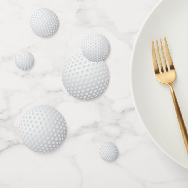 Golf Ball Dîner Spécial Table Confetti (Groupe)