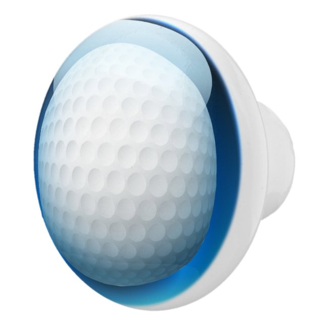 Golf Ball Drawer Knobs Keramikknauf (Rechts)
