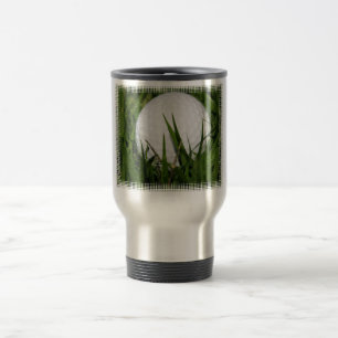 Golf-Ball-Entwurfs-Reise-Tasse Reisebecher