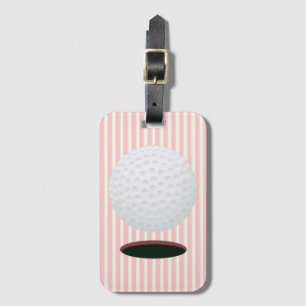 Golf Ball & Hole - Gepäckmarke Gepäckanhänger