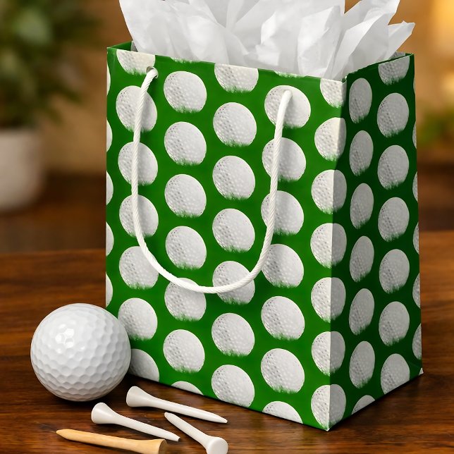 Golf Ball im Grasmuster Kleine Geschenktüte (Von Creator hochgeladen)