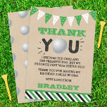 Golf Ball in jedem Alter Geburtstag Dankeskarte<br><div class="desc">Dankeschön im Stil mit diesen trendigen Geburtstagskarten. Die Vorlagenformulierung ist einfach zu personalisieren und Ihre Familie und Freunde werden begeistert sein,  wenn sie diese fantastischen Dankesworte erhalten.</div>
