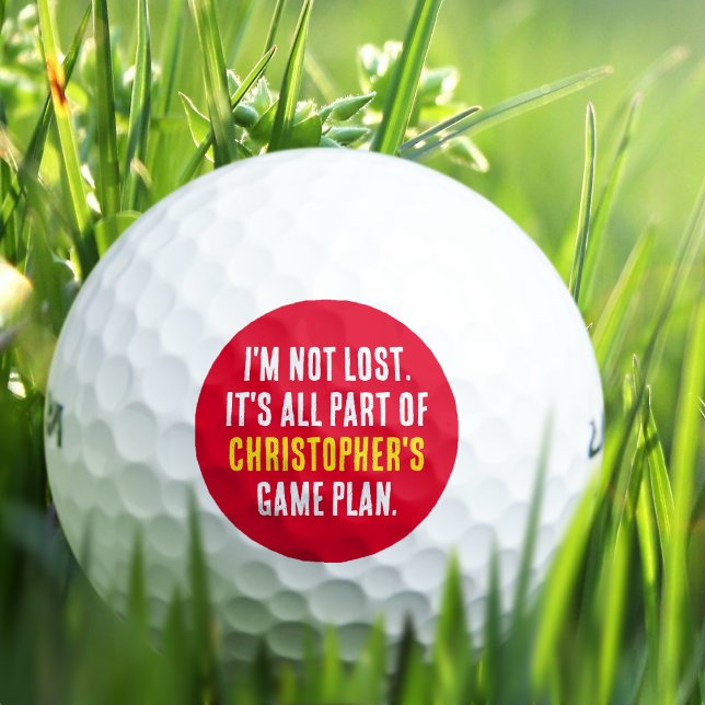 Golf Ball Love Game Plan Individuelle Name Funny R (Von Creator hochgeladen)