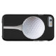 Golf Ball on Black - Maßgeschneiderte Vorlage Case-Mate iPhone Hülle (Rückseite Horizontal)
