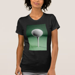 Golf Ball on T-Shirt