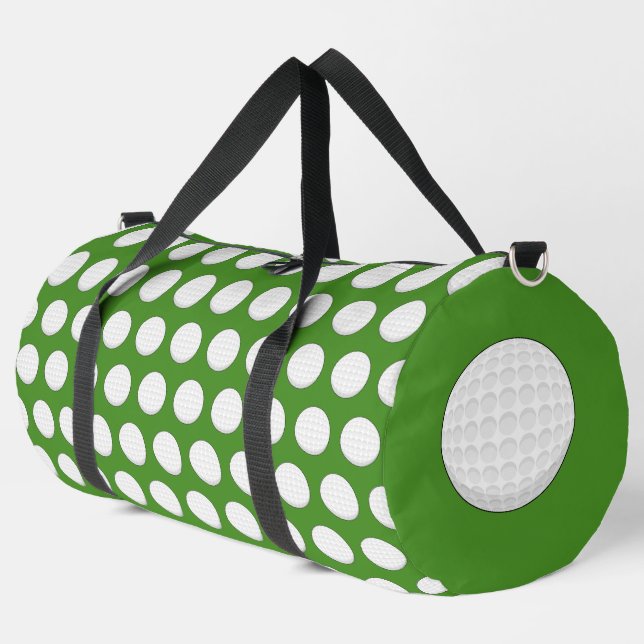 Golf Ball Pattern Duffle Bag (Linke Ecke)