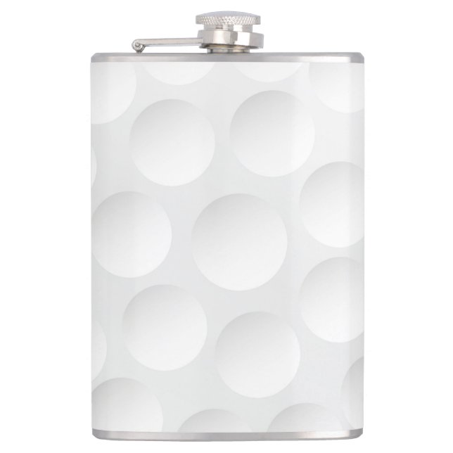 Golf Ball Pattern Flachmann (Vorderseite)