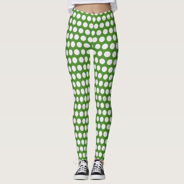 Golf Ball Pattern Leggings (Vorderseite)