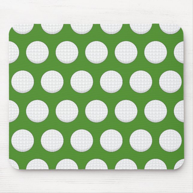 Golf Ball Pattern Mousepad (Vorne)
