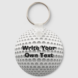 Golf Ball Schlüsselanhänger