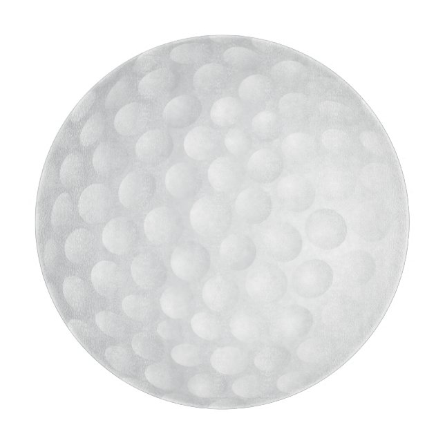 Golf Ball Schneidebrett (Vorderseite)