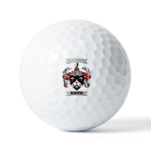 Golf Ball Smith UK Nachname Schild