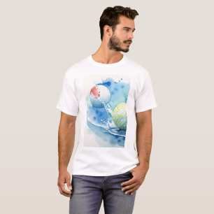 Golf Ball Splash Golf T-Shirt