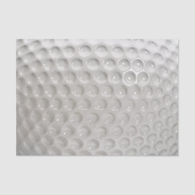 Golf Ball Sport Seidenpapier (Vorderseite)