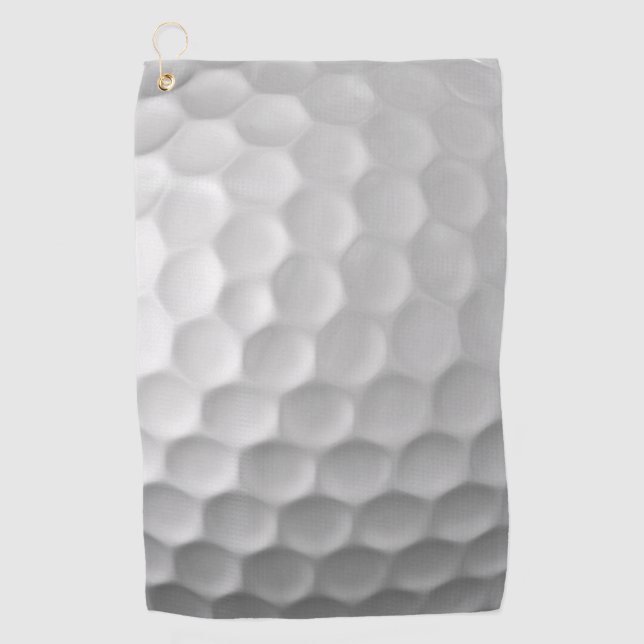 Golf Ball Textur Golfhandtuch (Vorderseite)