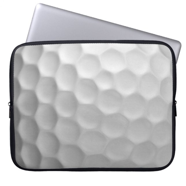 Golf Ball Textur Laptopschutzhülle (Vorderseite)