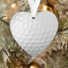 Golf Ball Textur Ornament