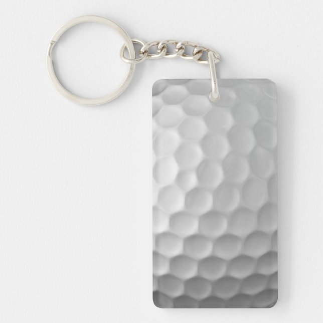 Golf Ball Textur Schlüsselanhänger (Vorderseite)