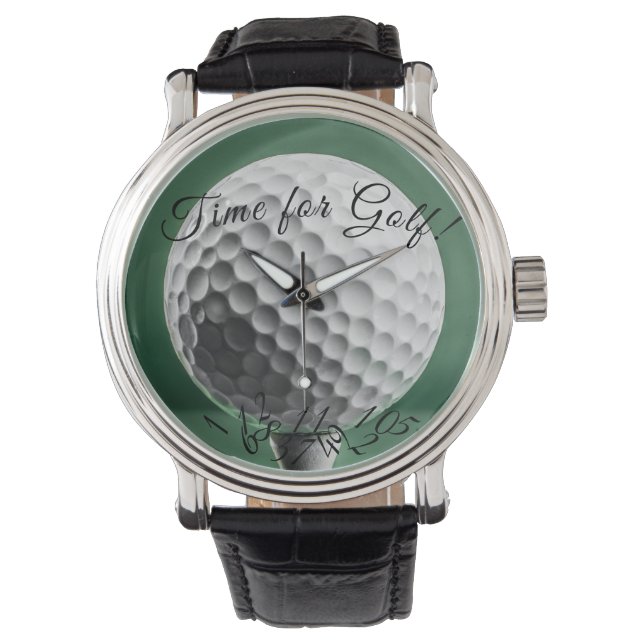 Golf Ball Watch Armbanduhr (Vorderseite)