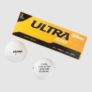 Golf balle golfer cadeau pères papa mari