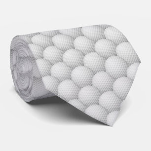 Golf Balls Abstract Design Necktie Krawatte
