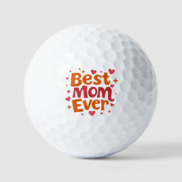 Golf Balls - Beste Mama je Golfball