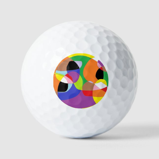 Golf Balls für Kreativität Golfball (Vorderseite)