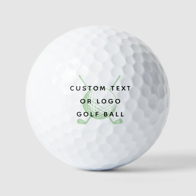 Golf Balls für Minimalistische benutzerdefinierte  Golfball (Vorderseite)
