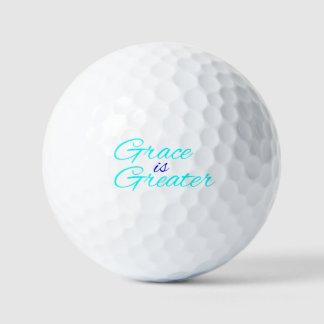 Golf Balls - Grace ist größer Golfball