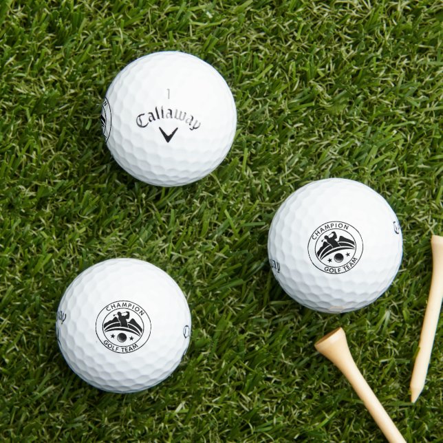 Golf Balls mit Logo für kundenspezifische Geschäft Golfball (Insitu Gras)
