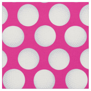 Golf Balls Sportliebhaber Golfspielen Rosa Girls Stoff