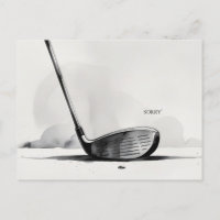Golf Beileid tut leid für Ihren Verlust ' Sorry "