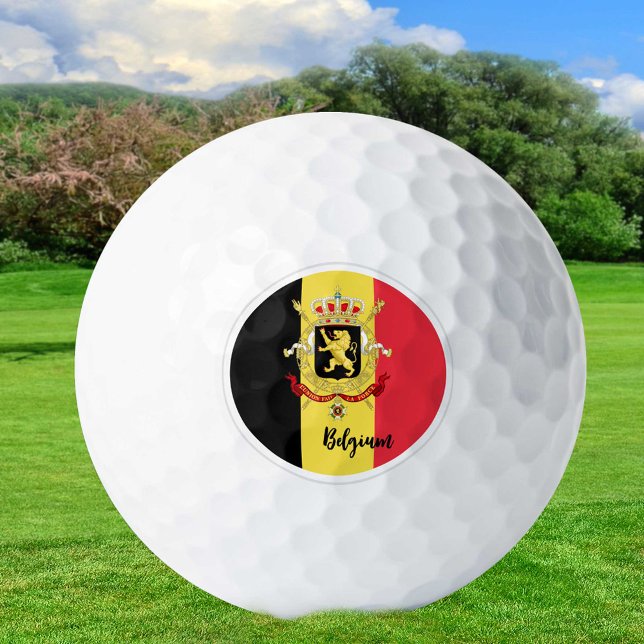 Golf Belgien & Belgien Flagge / Golf Ball (Von Creator hochgeladen)