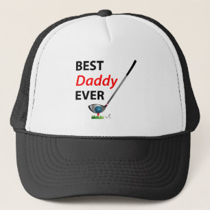 GOLF - Best Daddy Ever, Cool Golf Truckerkappe