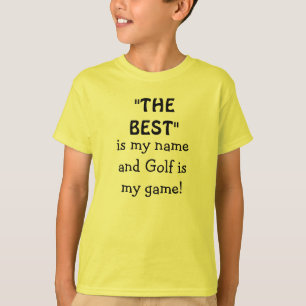 Golf Best Player Zitat T-Shirt