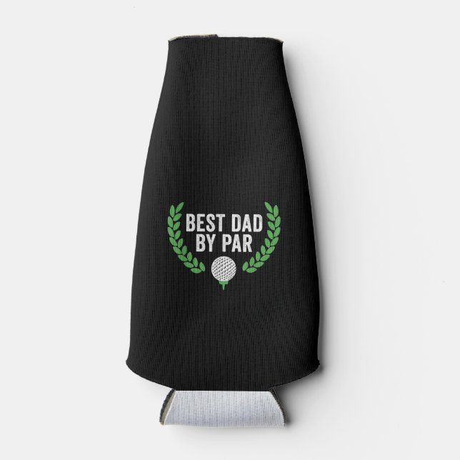 Golf Best Vater Par Funny Golfspielen Flaschenkühler (Vorderseite)