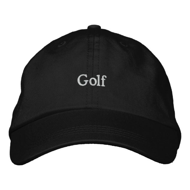 Golf Bestickte Kappe (Vorderseite)
