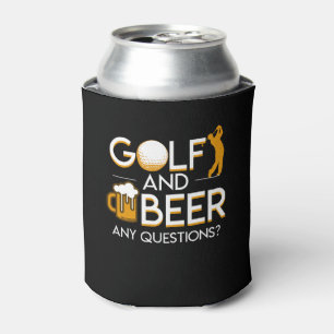 Golf-Bier irgendein Fragen-Golf-Bier-Sprichwort Dosenkühler
