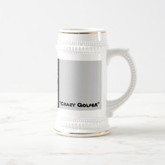 Golf-Bier Stein Bierglas