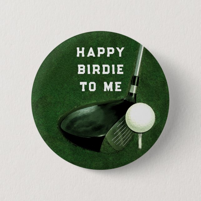 Golf Birdie Button (Vorderseite)