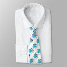 Golf Birdie Neck Tie