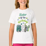 Golf Birthday Boy Shirt Sister Golf Party Shirt<br><div class="desc">Feiern Sie mit diesem besonderen T - Shirt den ersten Geburtstag eines Babys,  ganz besonders und personalisiert</div>
