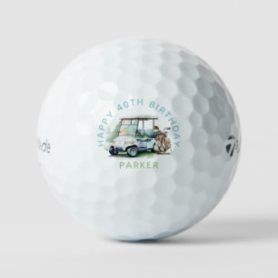Golf Birthday Geschenk Personalisiert Golfball