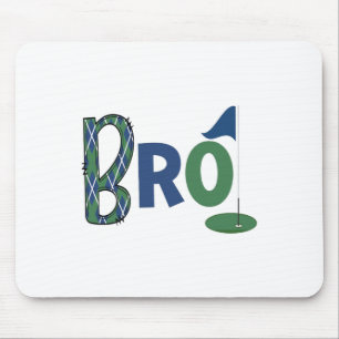Golf Birthday Kinder Golfspielen Bruder des Geburt Mousepad