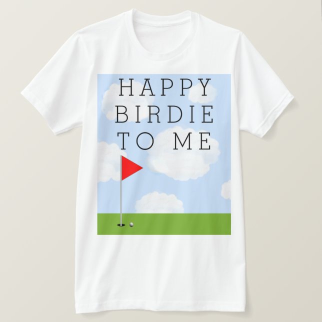 Golf Birthday T-Shirt (Design vorne)