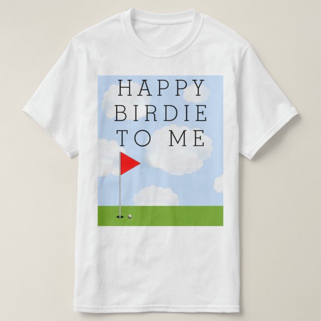Golf Birthday T-Shirt (Design vorne)