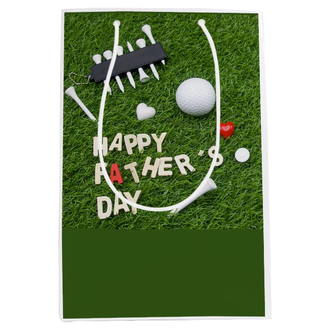 Golf Bonne Fête des pères pour sac cadeau Golf (Devant)