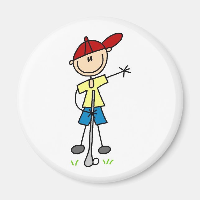 Golf Boy Magnet (Vorne)