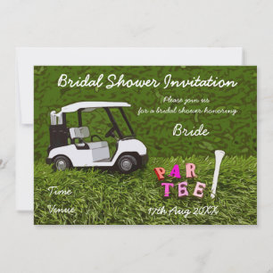 Golf Bridal Dusche Einladung zum Golfer Party